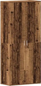 vidaXL Dulap pentru pantofi Lemn vechi 80 x 39 x 178 cm Lemn compozit