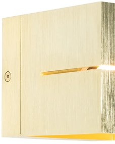 Aplica modernă aurie 9,7 cm - Transfer Groove