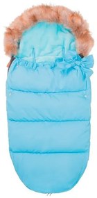 Sac iarna carucior cu blanita detasabila Mevis Delux All Blue