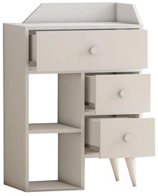 Comodă Dekube 3 ( alb) . 1093717