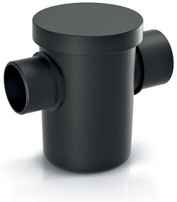 Filtru exterior de murdărie grosieră pentru apă de ploaie, 3 părți, negru