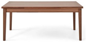 Masă de dining extensibilă cu aspect din lemn de nuc Hammel Sami, 180 x 100 cm