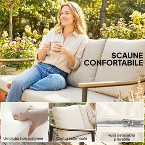 Outsunny Canapea pentru terasă | Aosom Romania