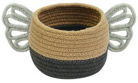 Coș de jucării pentru copii din material textil ø 15x15 cm Baby Bee – Lorena Canals