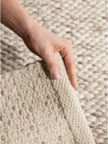 Covor bej/în culoare naturală țesut manual din lână 140x200 cm Lyon Beans – Elle Decoration