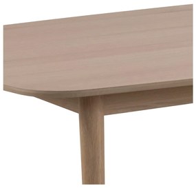 Masă pliabilă cu blat în decor de stejar 210x100 cm Aston - Actona