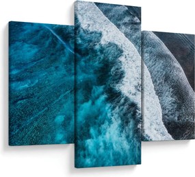 Tablou - Valuri pe mare (90x60 cm)