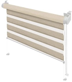 Jaluzea crem zi/noapte 72,5x150 cm Zebra Natur – Gardinia