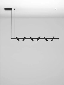 Lustra suspendata cu 6 spoturi LED AVELO