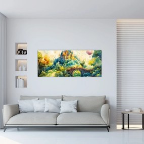 Tablou - Castel de Poveste (120x50 cm)