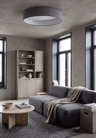Brilagi - Plafonieră LED VELVET SIMPLE, 36W, 230V, 3000K, Ø 55 cm, gri