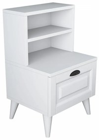 Noptiera BD105 - 2030, Alb