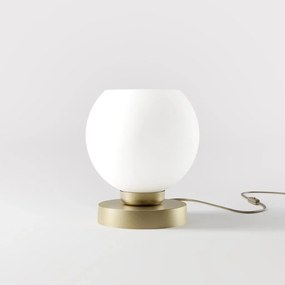 Veioza, Lampa de masa din alama Globe