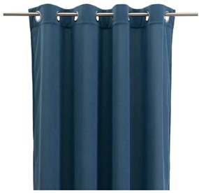Draperie albastră din catifea reiată 140x260 cm Merely – Casa Selección