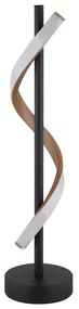 Lampa LED aluminiu cu efect de lemn WATKINS