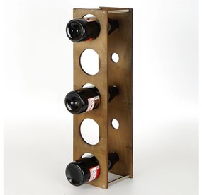 Suport decorativ pentru vin Vanute 7 (Nuc) . 1093690