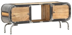 vidaXL Comodă TV, 110x30x42 cm, lemn masiv de mango