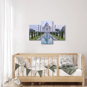 Tablou - Taj Mahal în răsăsrit de soare (90x60 cm)