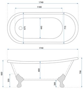 Cada de podea Rea Sparta 175