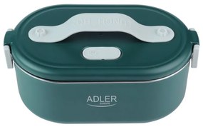 Cutie electrica pentru alimente Adler AD 4505, 0.8 L, Container otel inoxidabil, Verde