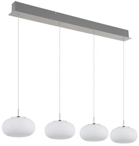 Lustra suspendata cu 4 pendule LED QUINTARA