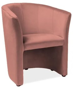 Fotoliu Cuba Velvet, roz