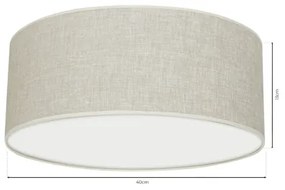 Plafonieră LINO 2xE27/60W/230V