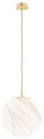 Lustra/Pendul design modern ALMIROS 30cm alama