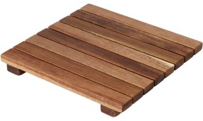Suport pentru pahare Excellent Houseware din lemnde acacia 18 x 18 x 2 cm