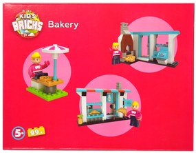 Set de constructie Kid's Brick BRUTARIE, 99 buc