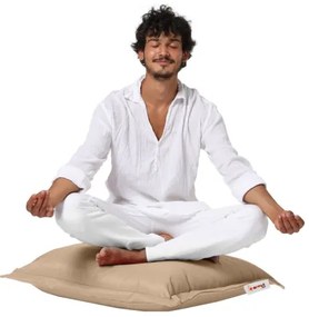 Pernă de podea 70x70 cm bej