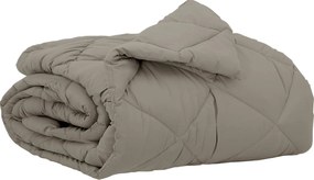 vidaXL Pilotă de vară Gri deschis 200 x 135 cm Microfibră