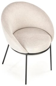 Scaun tapitat K482 bej