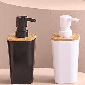 Dozator de sapun NATUREO 200 ml, alb