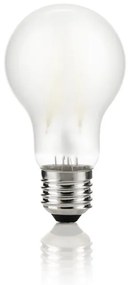Bec LED, E27 goccia 08w 3000k cri80 satinata