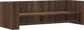 vidaXL Raft de perete, stejar maro, 100x35x30,5 cm, lemn prelucrat