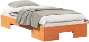 vidaXL Cadru de pat Maro 90 x 190 cm