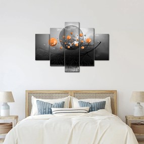 Tabloul cu bile portocalii (150x105 cm)