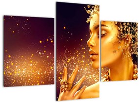 Tablou - Regina de aur (90x60 cm)