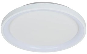 Brilagi - Lampă de tavan LED dimmabilă FALCON SLIM LED/42W/230V Ø 50 cm albă + telecomandă