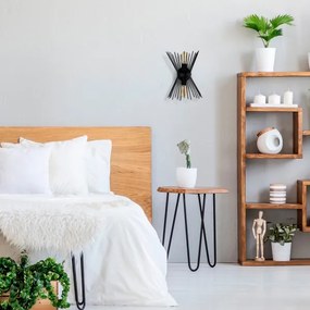 Aplică KIRPI 2xE27/40W/230V neagră