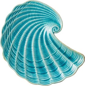 Tavita servire din ceramica, Aqua Shell