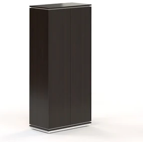 Dulap înalt Creator 83,2 x 44,5 x 185,9 cm, alb / wenge