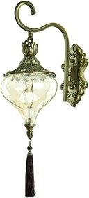 Aplica LUX clasica din alama finisaj antichizat, HAREM AP1 115962