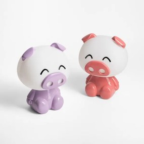 Lampă LED tactilă de masă pentru copii Zuma Line KDR-603B-PK PIG LED/3W/230V