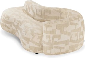 Canapea design LUX cu sezut pe ambele parti Julita, Brooklyn sand