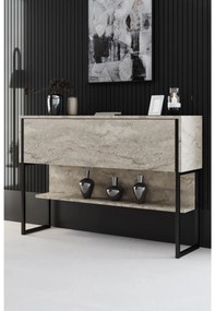 Mobilier living Luna set (Travertin + Negru) . 1102331