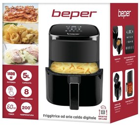 Frigider digital cu aer cald Beper P101FRI051 , 5l