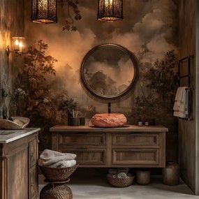 Lavoar pe blat Mika Terracotta