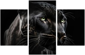 Tablou - Pantera Neagră (90x60 cm)